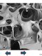 Micrographs of cracks driven through cancellous bone #5