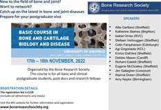 Basic Course in Bone and Cartilage Biology and Disease 2022